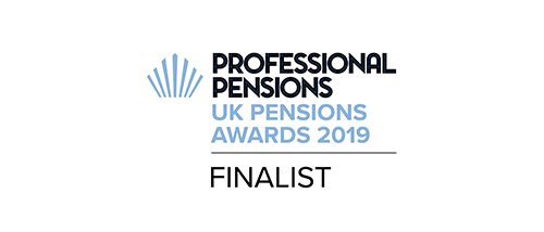 Professional Pensions UK Awards 2019 - Finalist